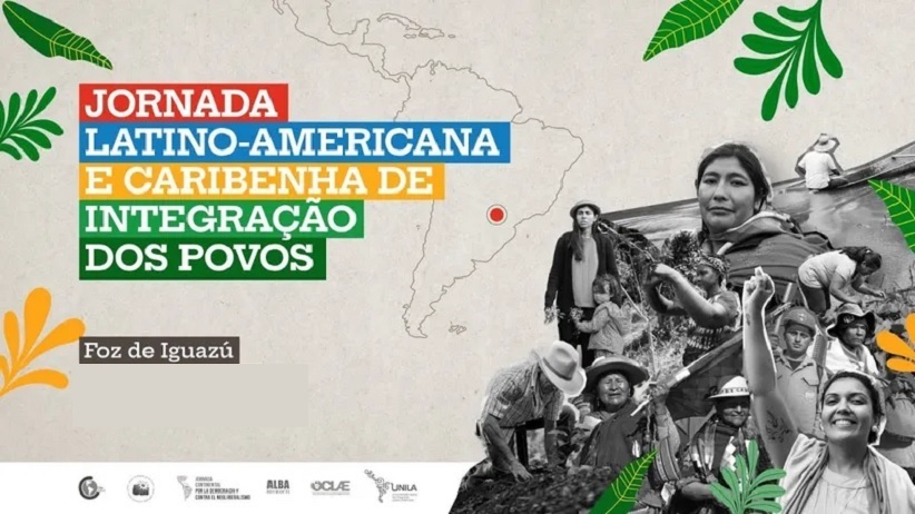 Foz do Iguaçu recebe jornada de integração dos povos da América Latina